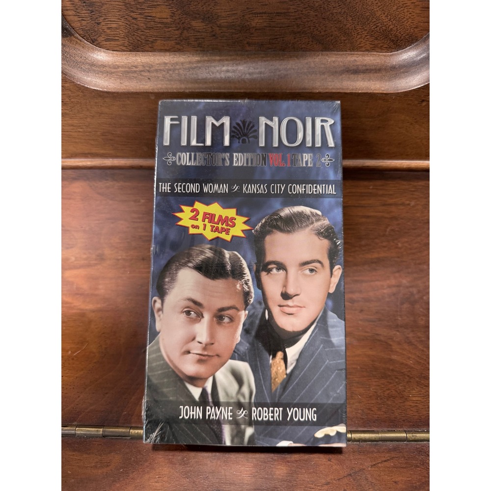 Film Noir Collector's Edition Vol 1 Tape 2 VHS Kansas City Confidential Sealed